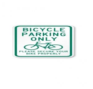 Usha Armour Bycycle Parking Signage, Size: 24 x 12 Inch